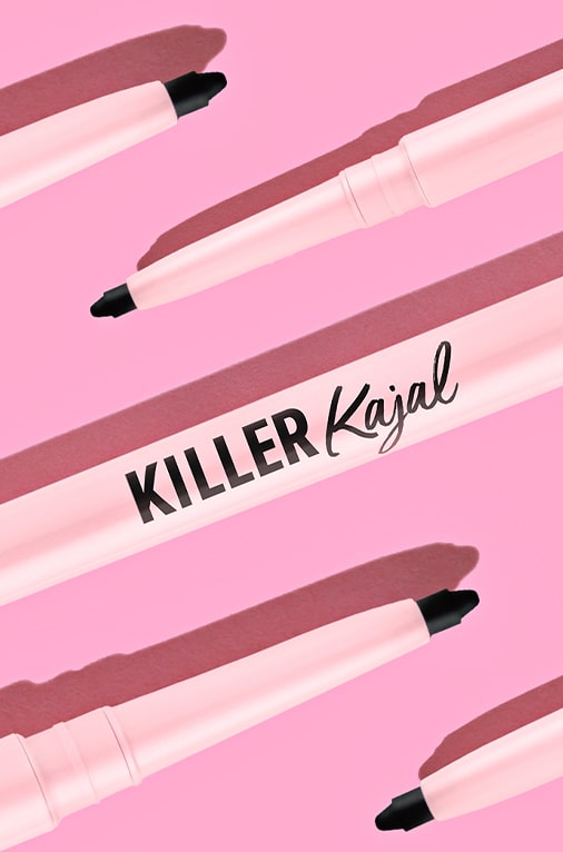 Killer Kajal 12 Hour Longwearing Intense Black Eyeliner 