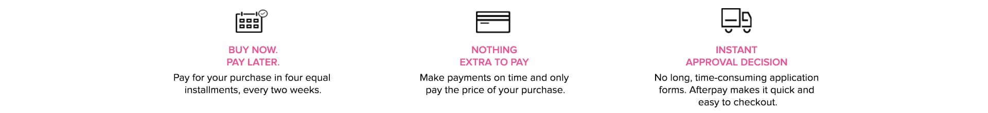 Afterpay Landing Page Toofaced