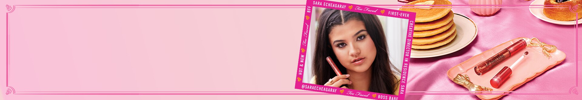 Sara Echeagaray and Lip Injection Lip Gloss