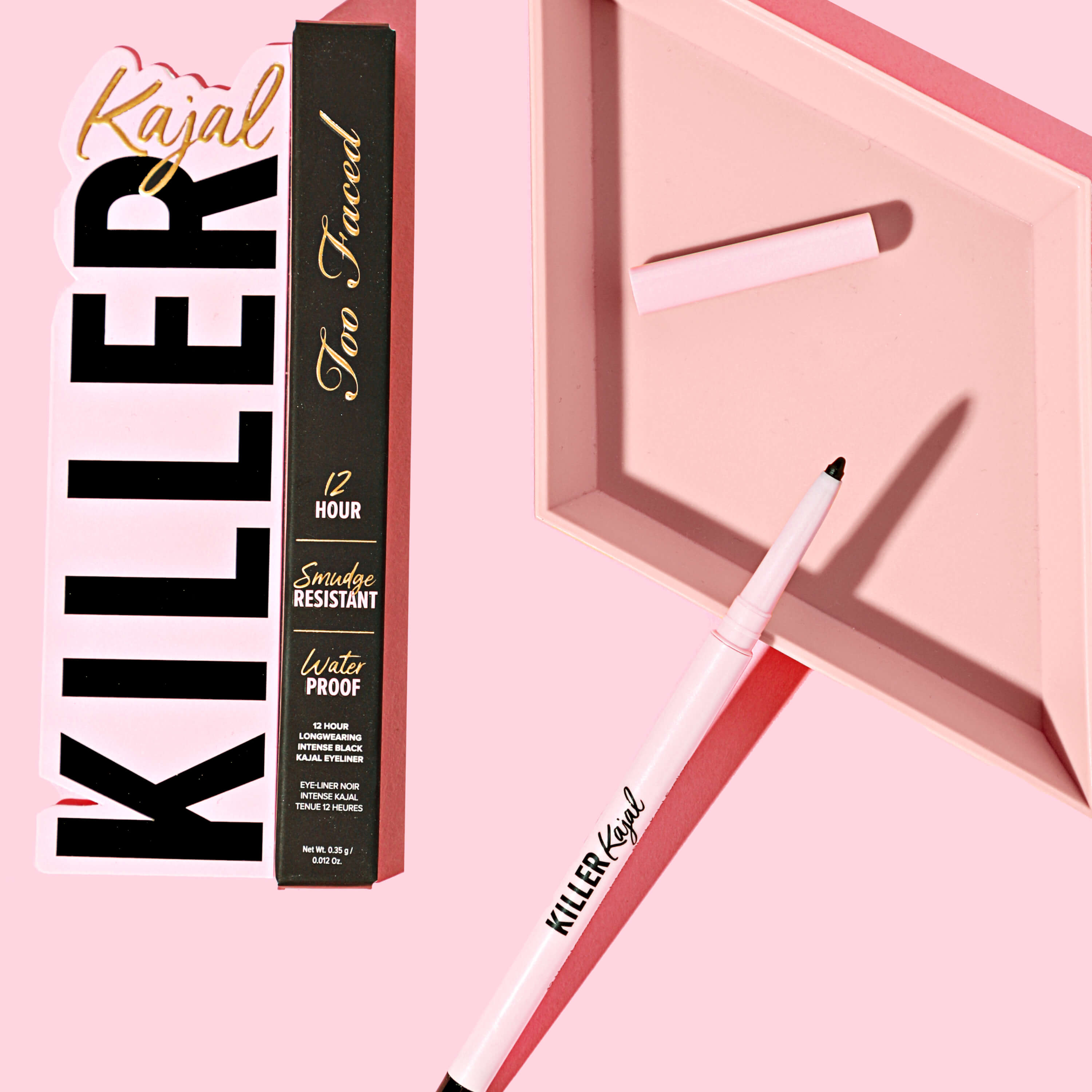 Killer Kajal 12 Hour Longwearing Intense Black Eyeliner 