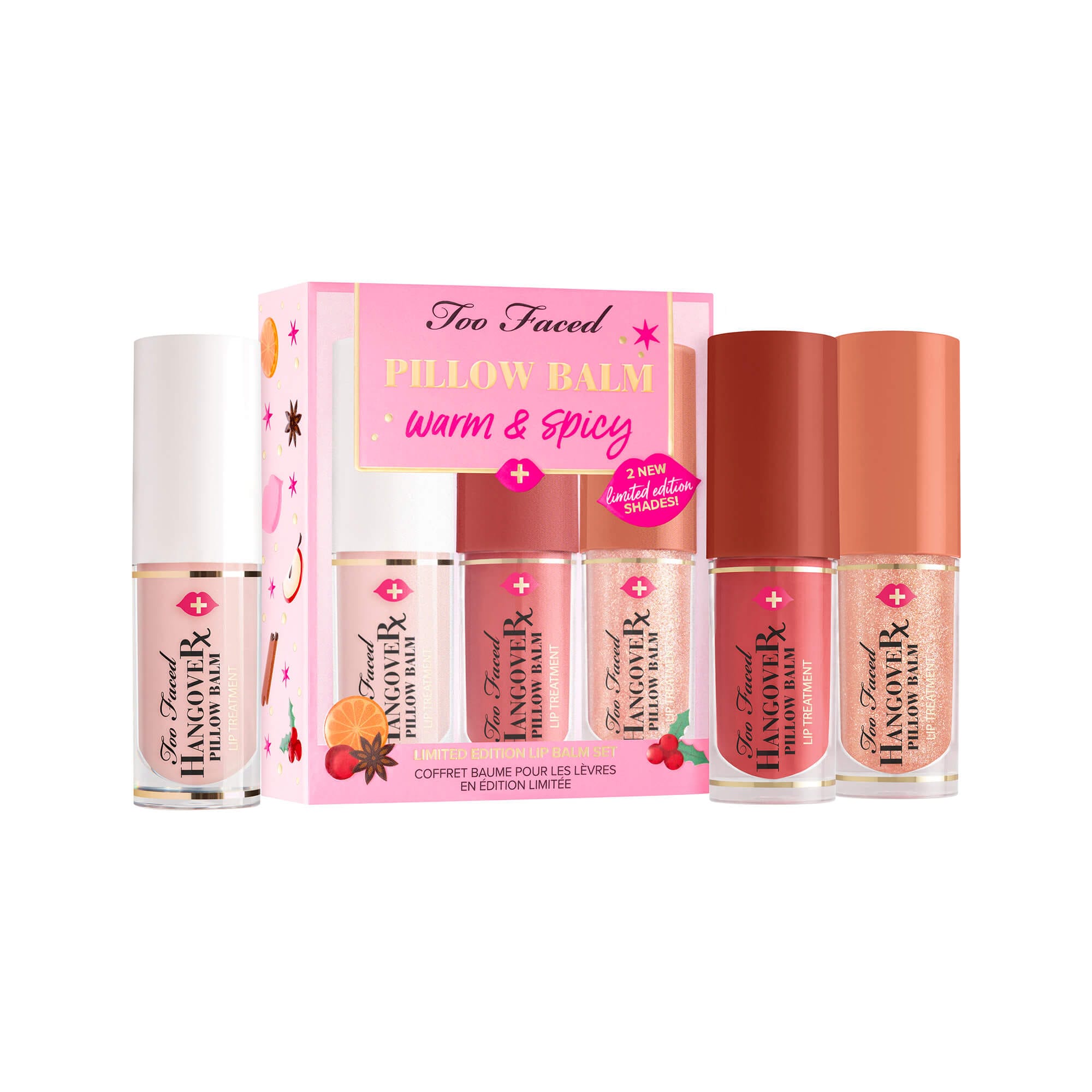 Exclusive Shaded Three-Piece Hangover Pillow Balm Set 
