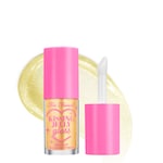 Kissing Jelly Hydrating Lip Oil Gloss, Strawberry Frosting, NET WT. 0.15 OZ. / 4.50 mL