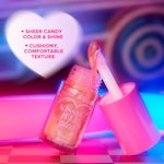 Kissing Jelly Hydrating Lip Oil Gloss, Strawberry Frosting, NET WT. 0.15 OZ. / 4.50 mL