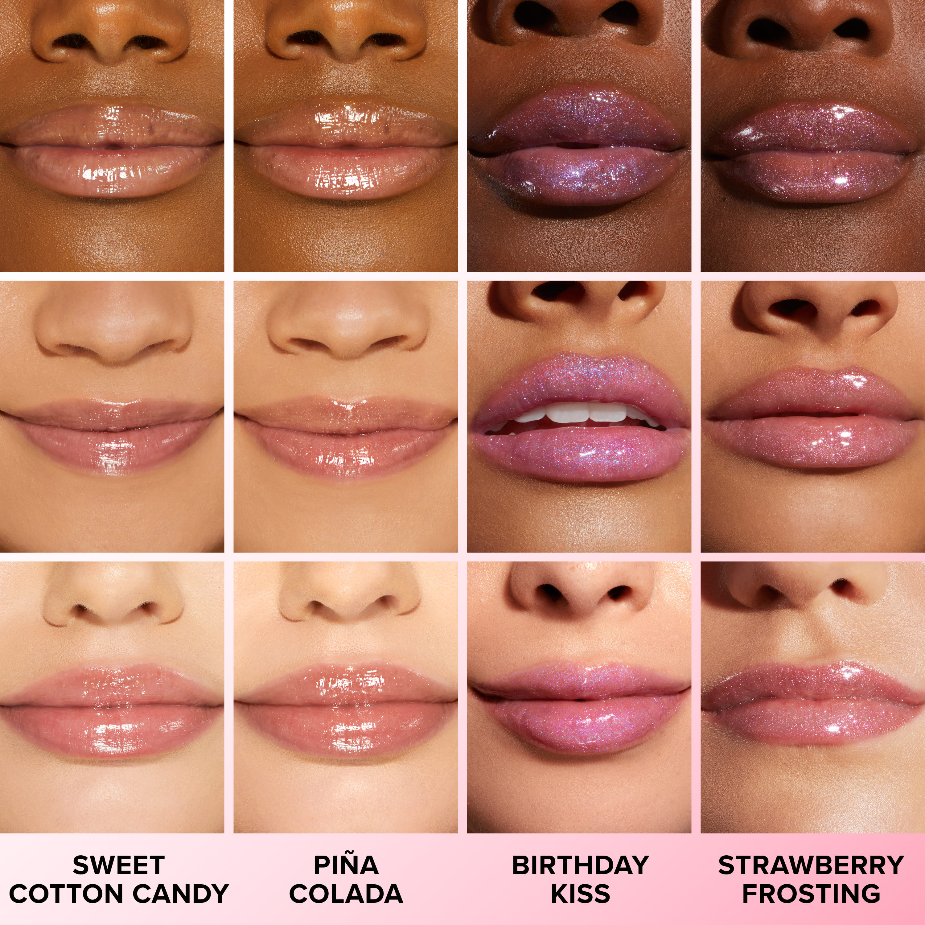 Kissing Jelly Hydrating Lip Oil Gloss, Strawberry Frosting, NET WT. 0.15 OZ. / 4.50 mL
