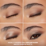 Born This Way Natural Nudes Mini Eye Shadow Palette, Cold Smolder Nudes, NET WT. 0.20 OZ. / 5.70 g