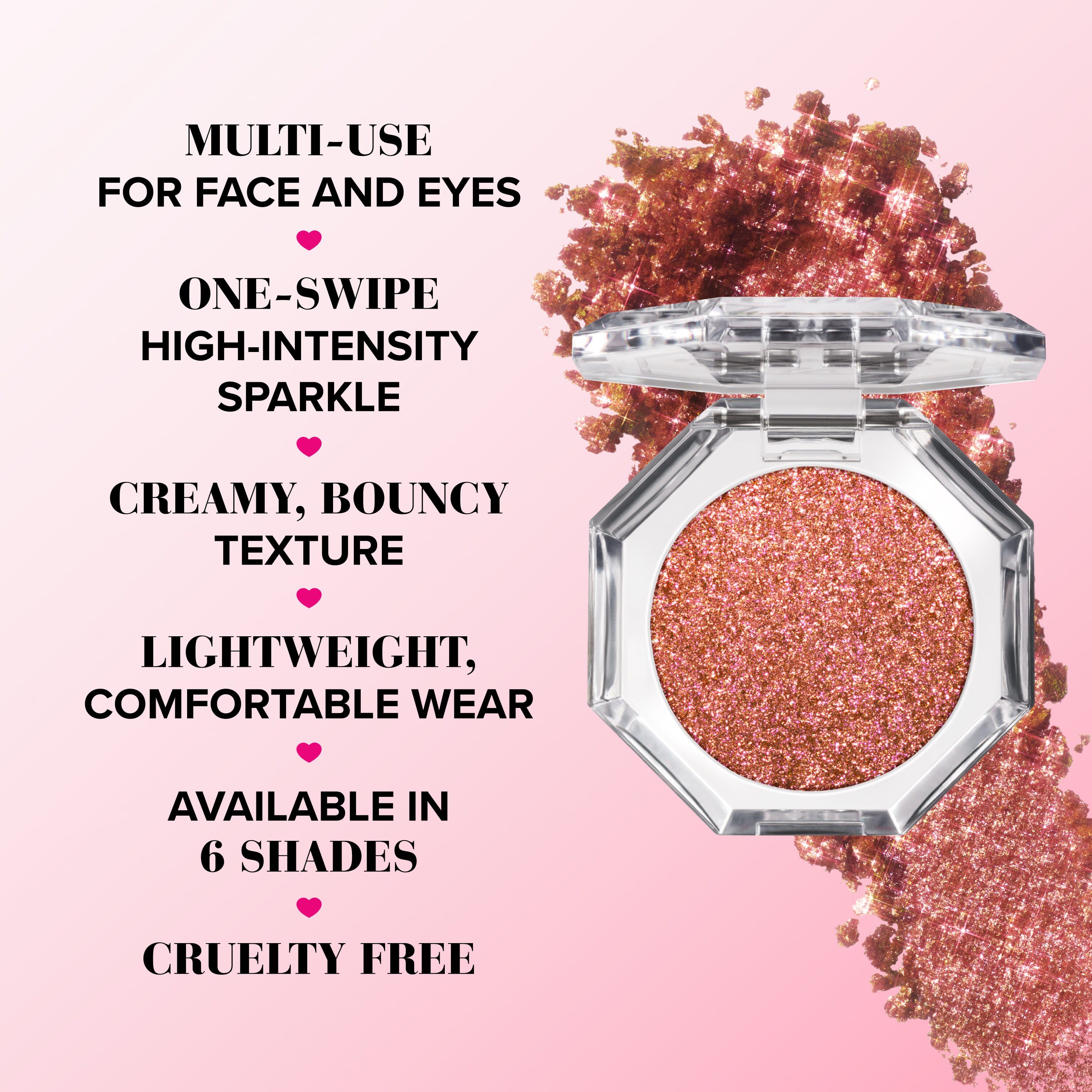 Disco Crush High Shine Glitter Eye + Face Sparkle - thumbnail 3