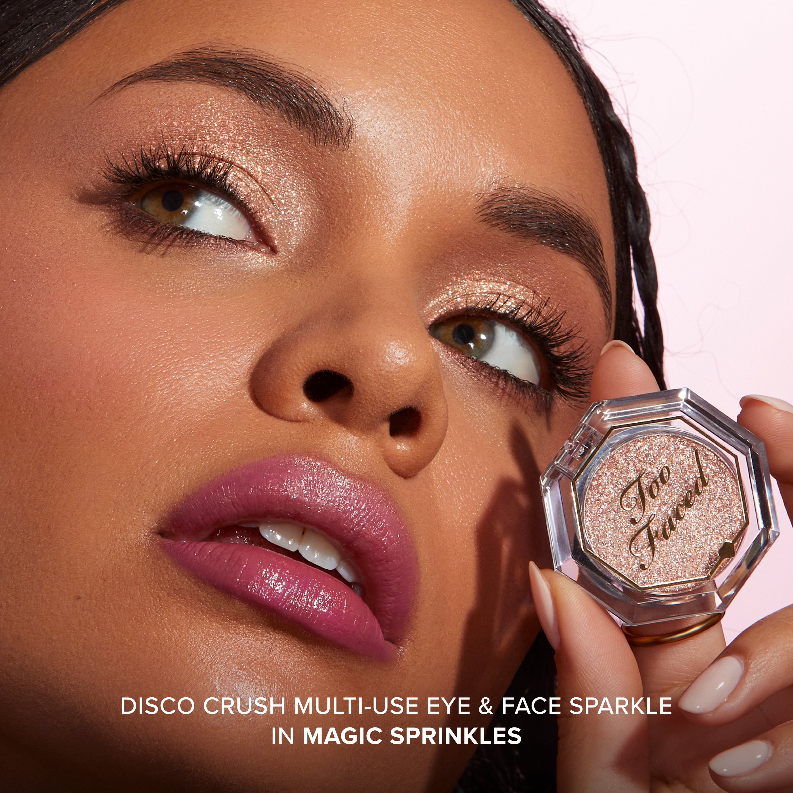 Disco Crush High Shine Glitter Eye + Face Sparkle