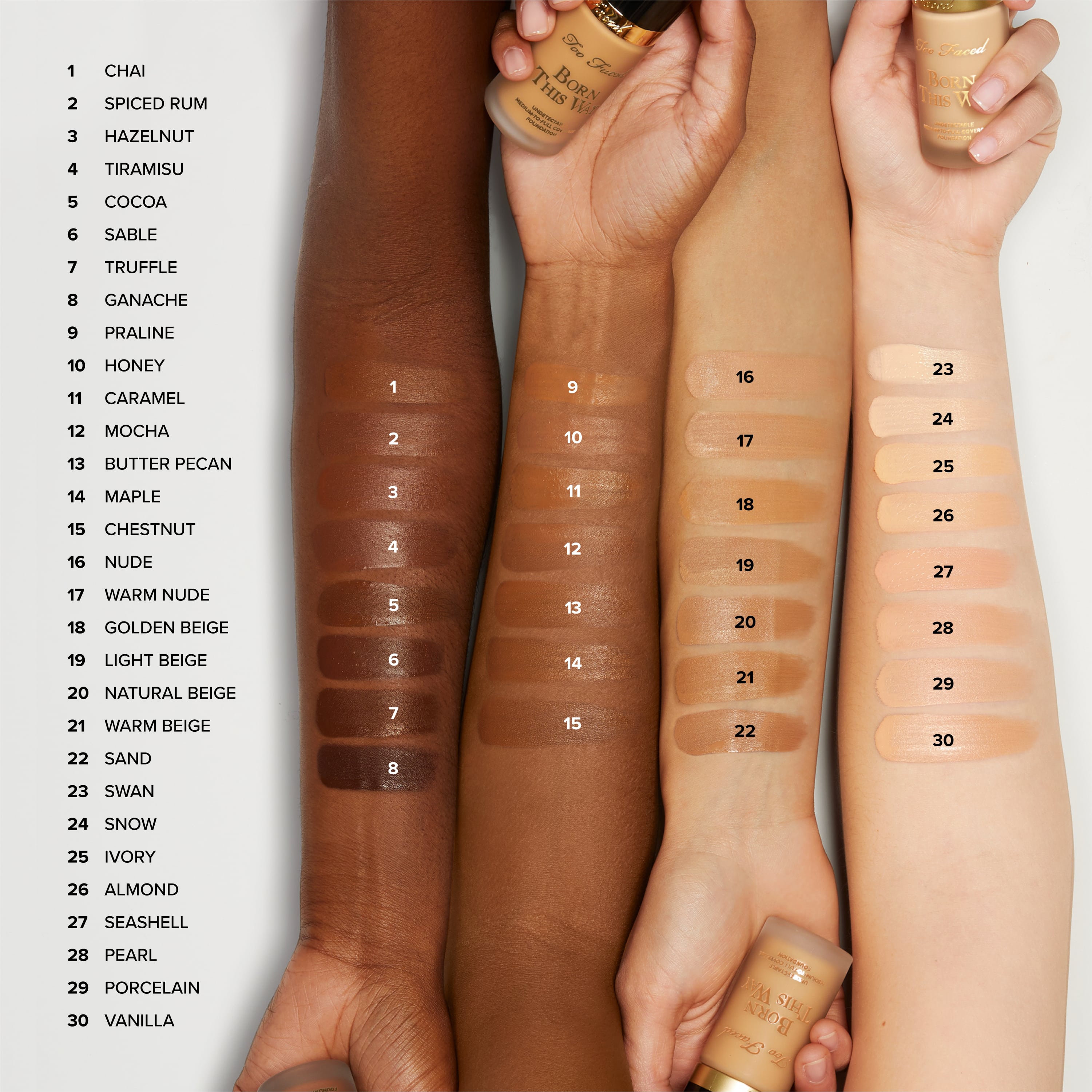 Born This Way Undetectable Medium-To-Full Coverage Foundation