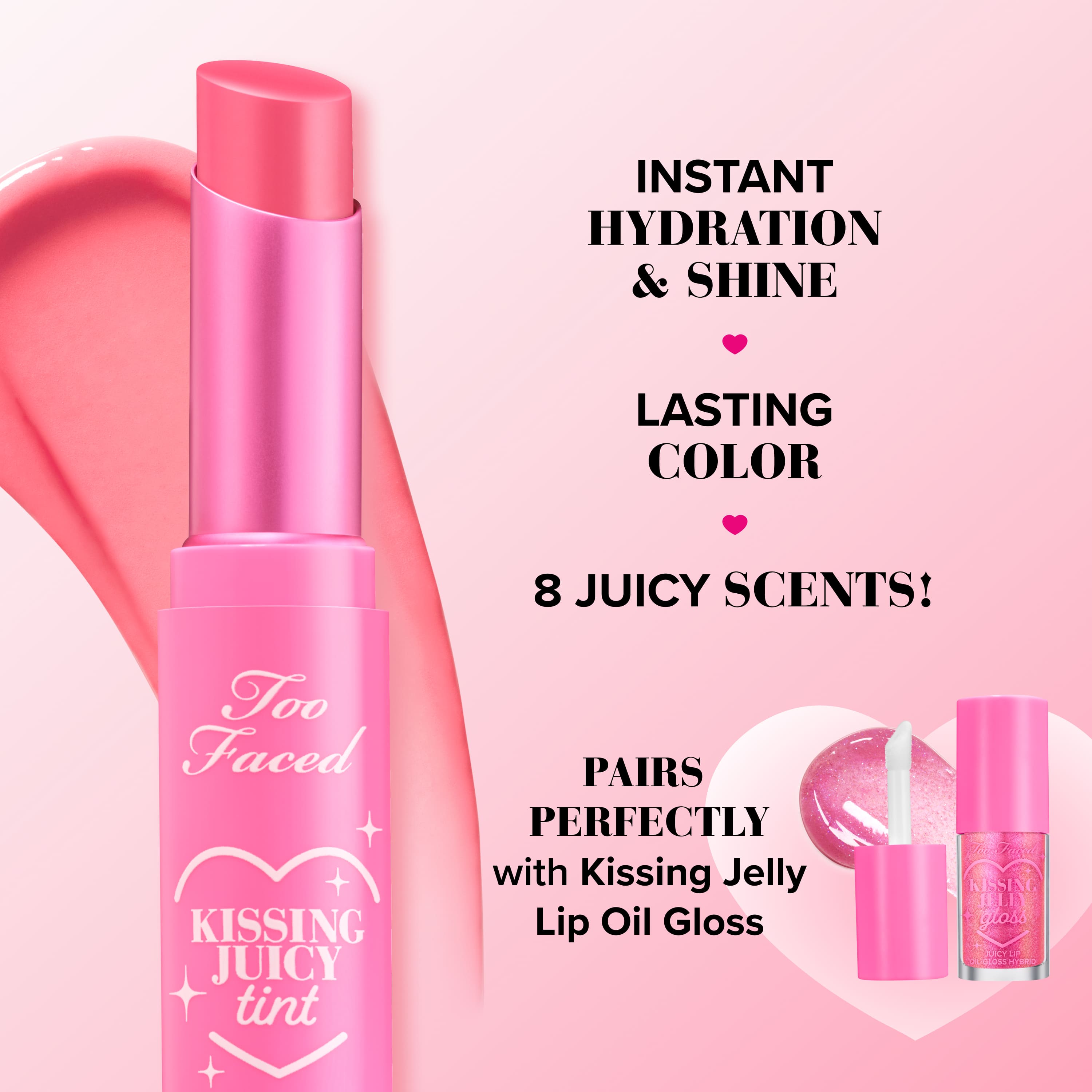 Kissing Juicy Tint, Cream Soda, NET WT. 0.10 OZ. / 3.0 g