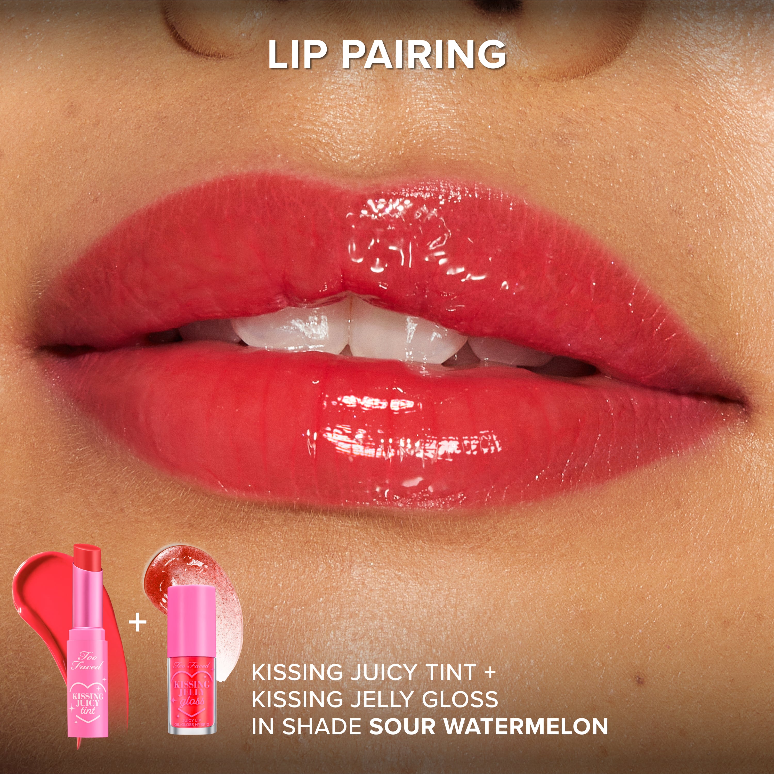 Juicy Fruits Set: Kissing Jelly + Kissing Juicy Tint