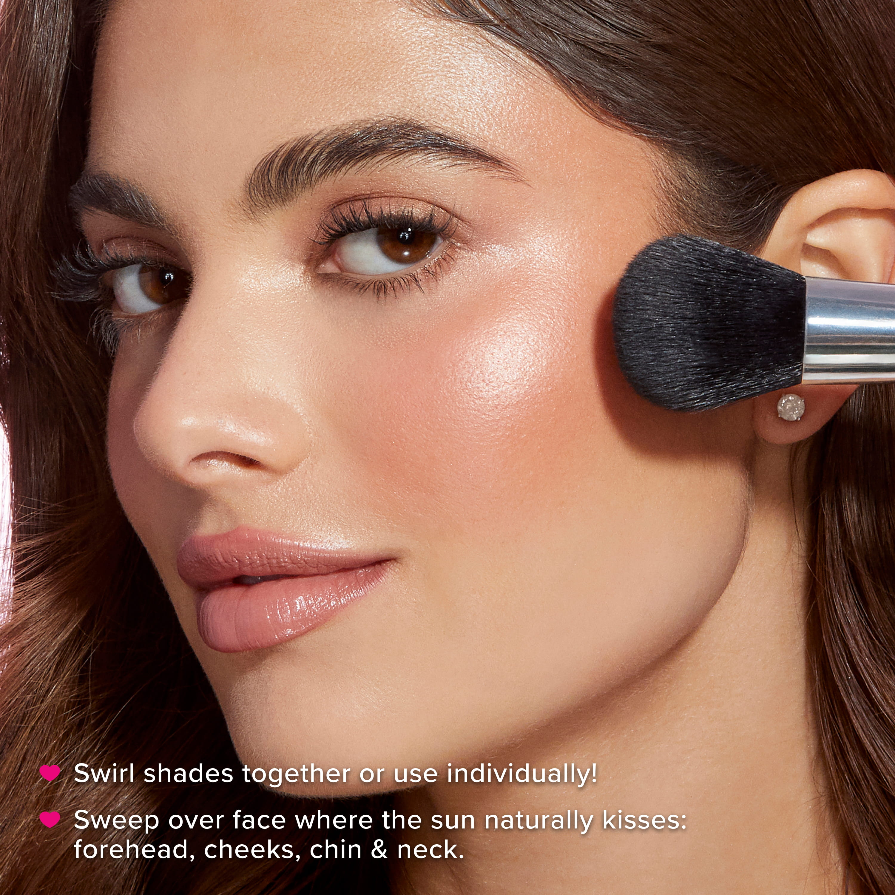 Sun Bunny Blushing Bronzer, Sunset Bunny, NET WT. 0.28 OZ. / 8.0 g