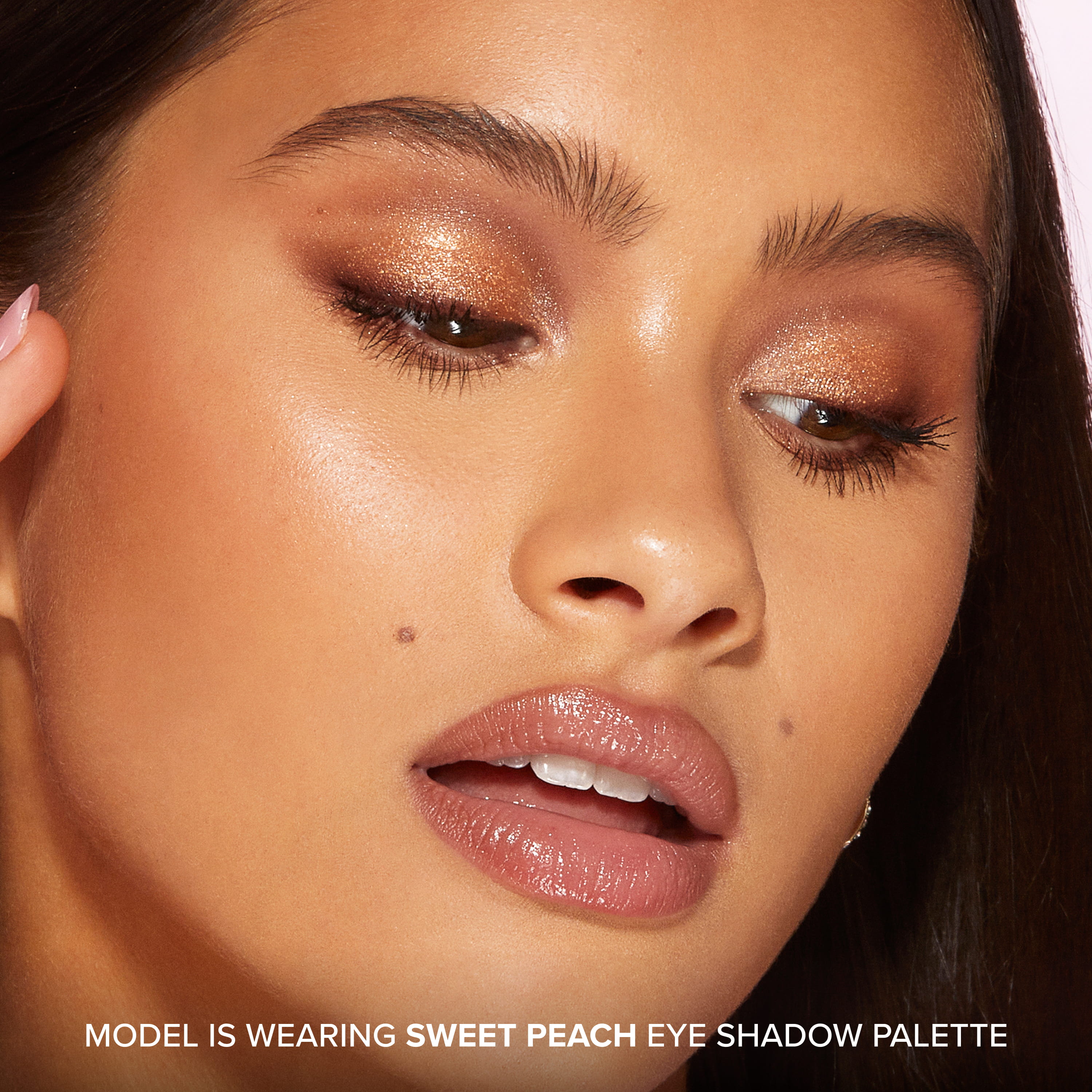 Sweet Peach Eye Shadow Palette, NET WT. 0.32 OZ. / 9.0 g