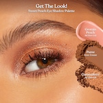 Sweet Peach Eye Shadow Palette, NET WT. 0.32 OZ. / 9.0 g