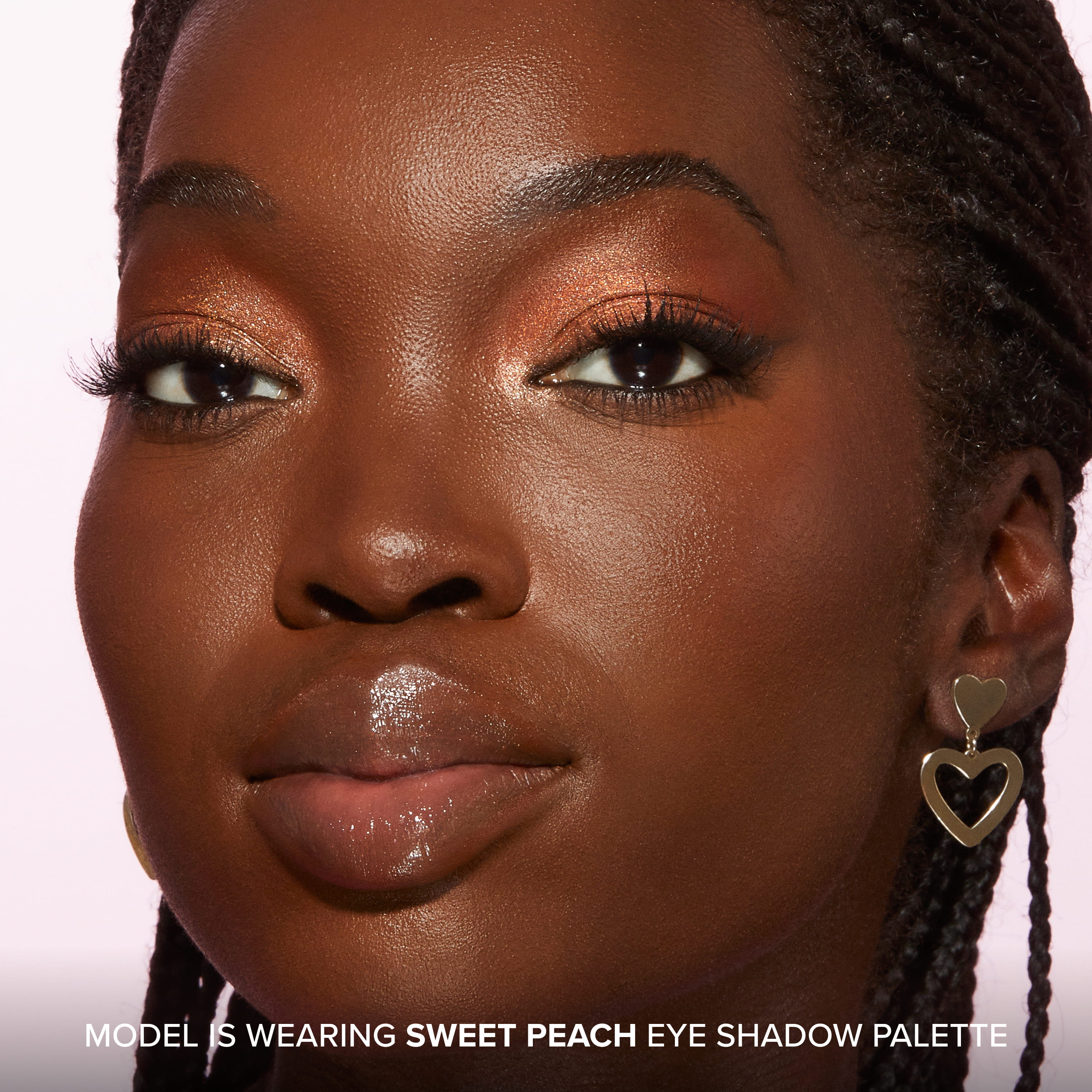 Sweet Peach Eye Shadow Palette, NET WT. 0.32 OZ. / 9.0 g