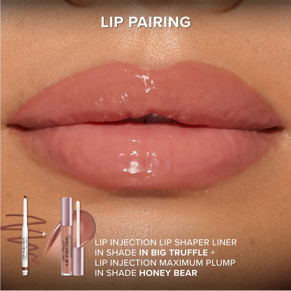Lip Injection Shape & Plump Lip Kit Online Exclusive - 2025, Honey Bear x In Big Truffle