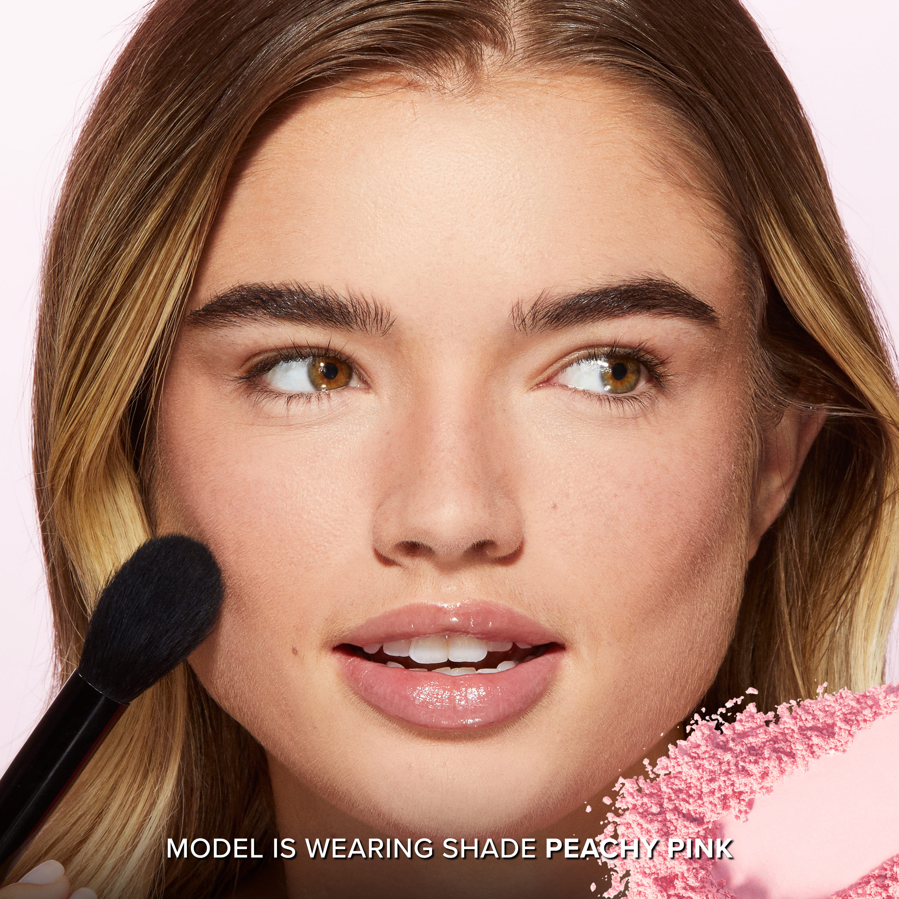 Peach Perfector Loose Setting Powder, Peachy Pink, NET WT. 0.5 OZ. / 15.0 g