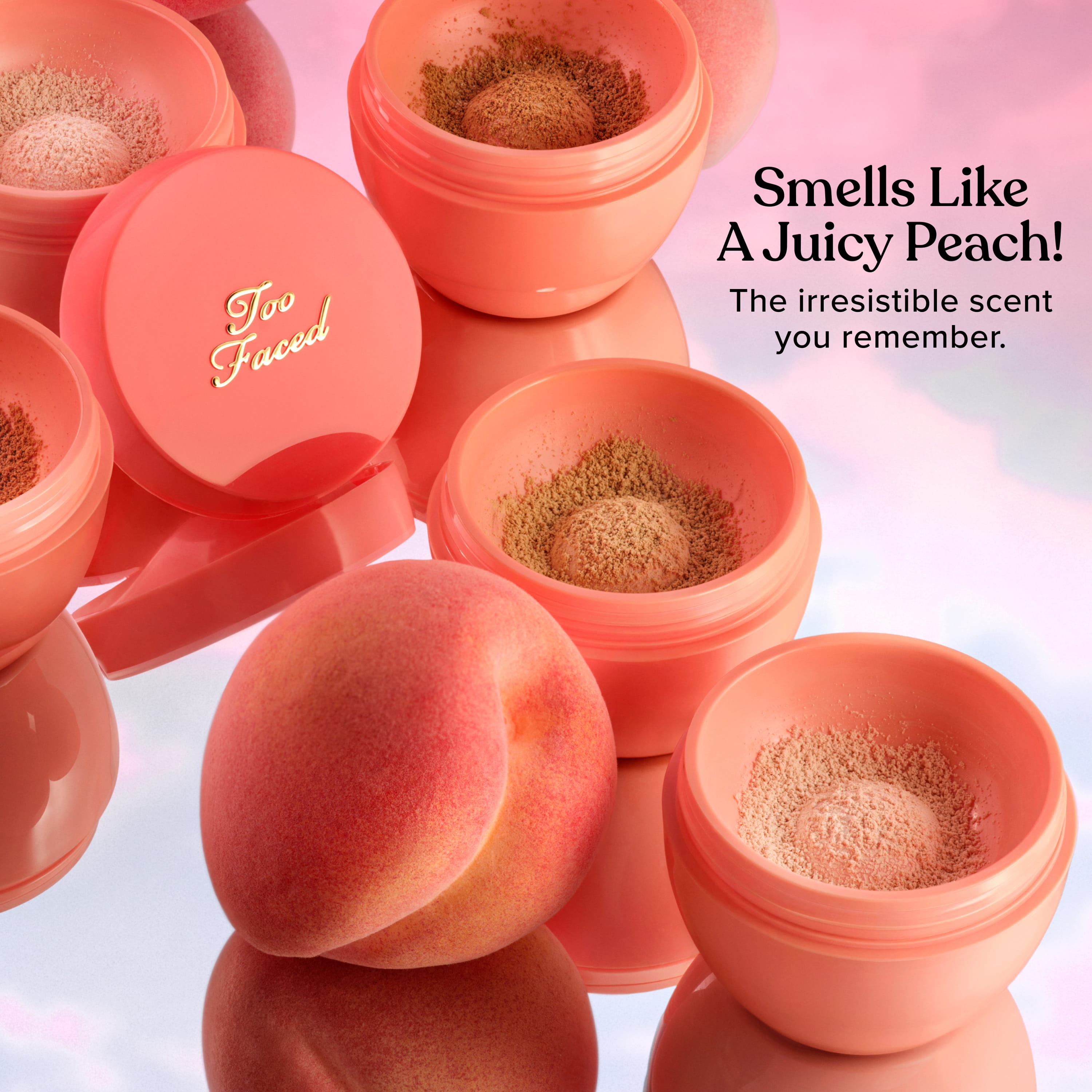 Peach Perfector Loose Setting Powder, Peachy Pink, NET WT. 0.5 OZ. / 15.0 g