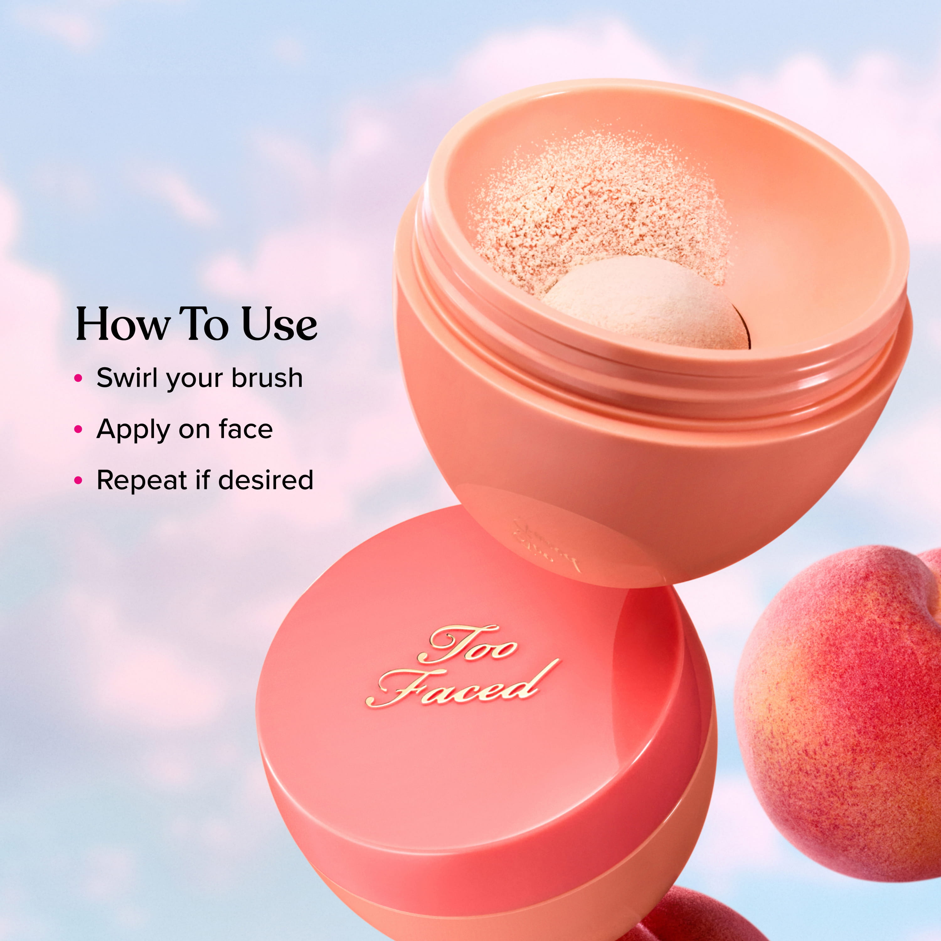 Peach Perfector Loose Setting Powder, Peachy Pink, NET WT. 0.5 OZ. / 15.0 g