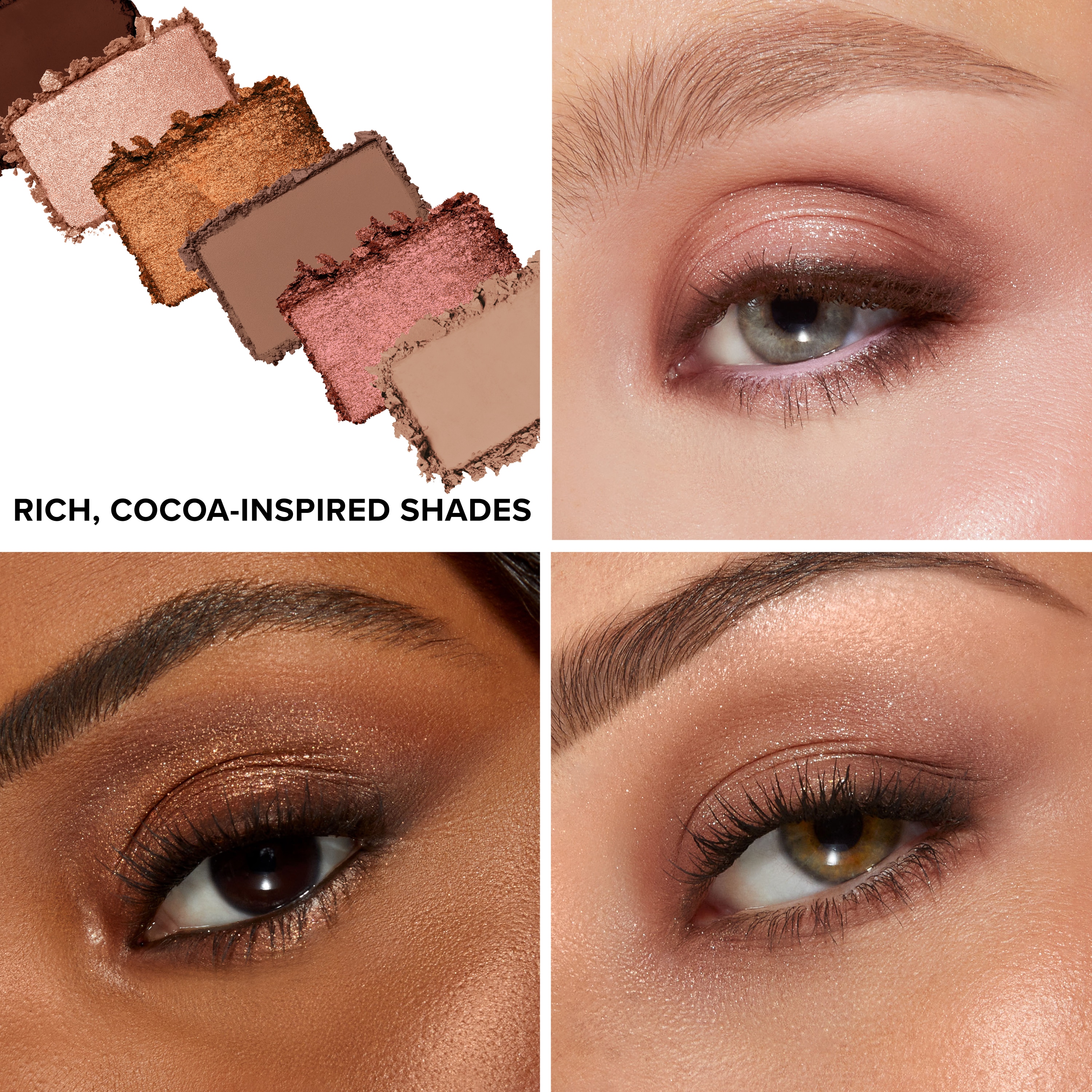 Chocolate Nudes Eye Shadow Palette, NET WT. 0.63 OZ. / 18.0 g