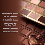 Chocolate Nudes Eye Shadow Palette, NET WT. 0.63 OZ. / 18.0 g
