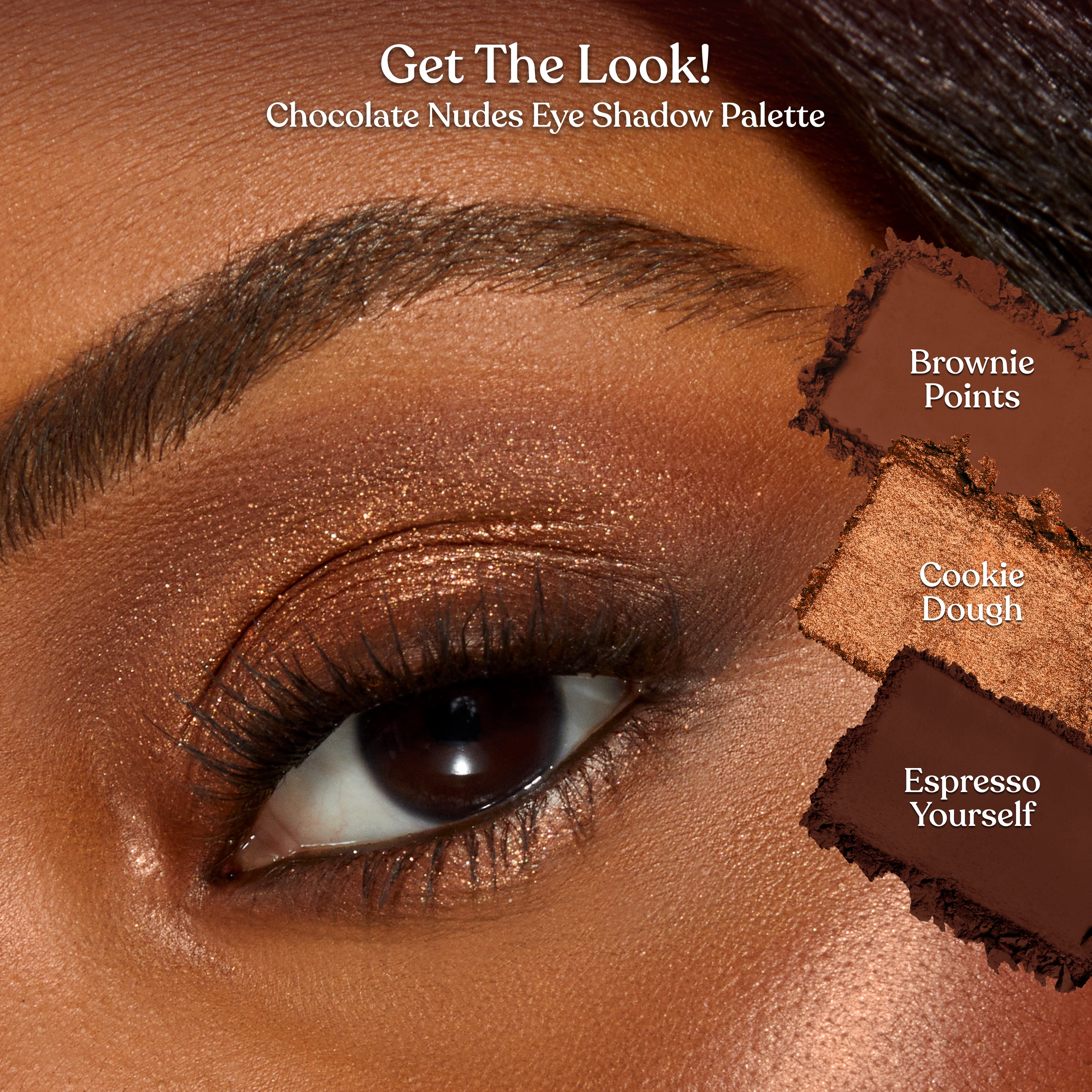 Chocolate Nudes Eye Shadow Palette, NET WT. 0.63 OZ. / 18.0 g