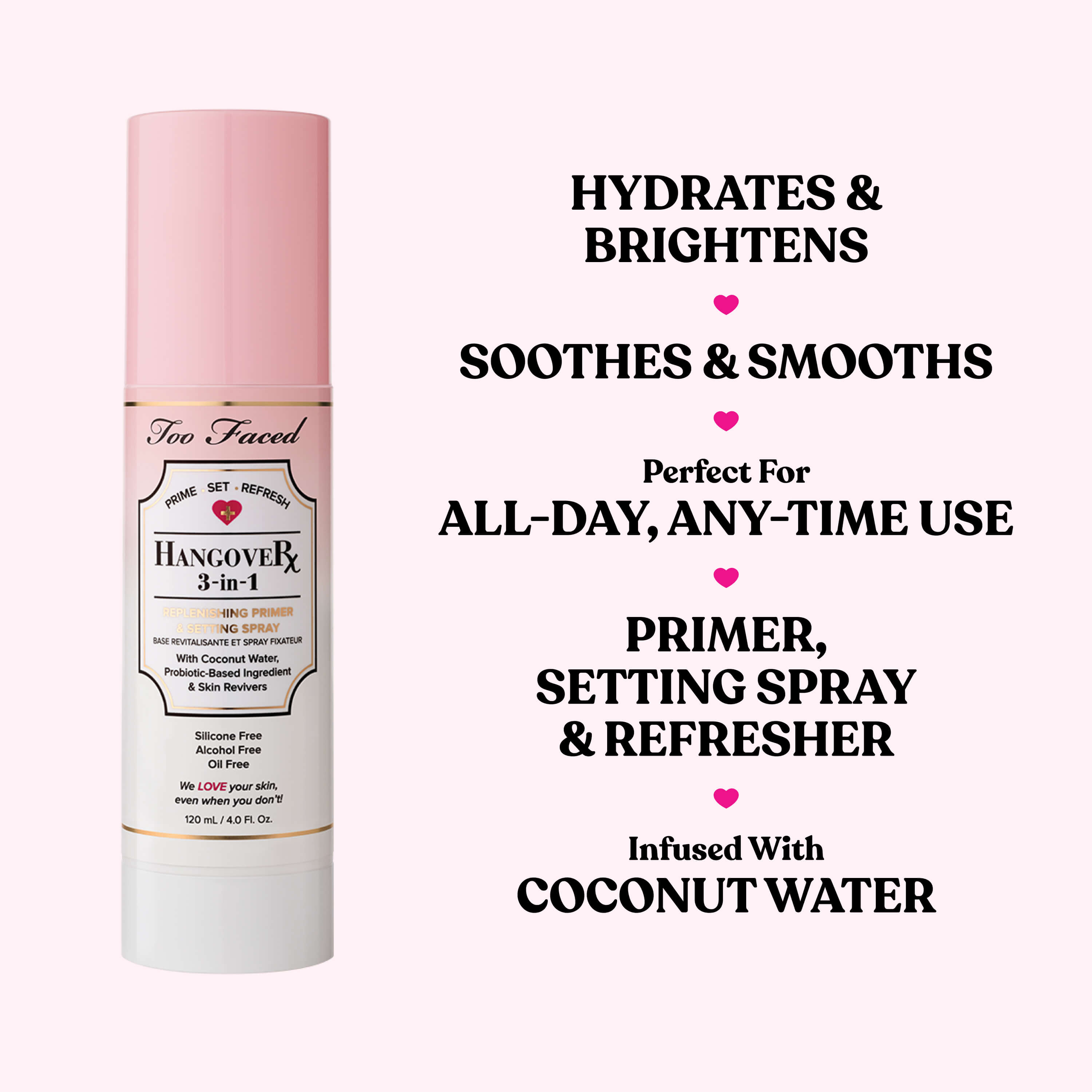 Hangover 3-in-1 Replenishing Primer & Setting Spray