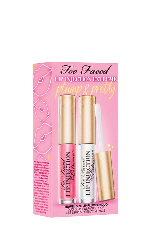 Lip Injection Extreme Plump & Pretty: Travel Size Lip Plumper Duo