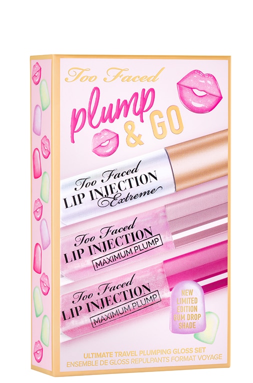 Plump & Go: Travel Size Lip Plumper Gloss Trio Set