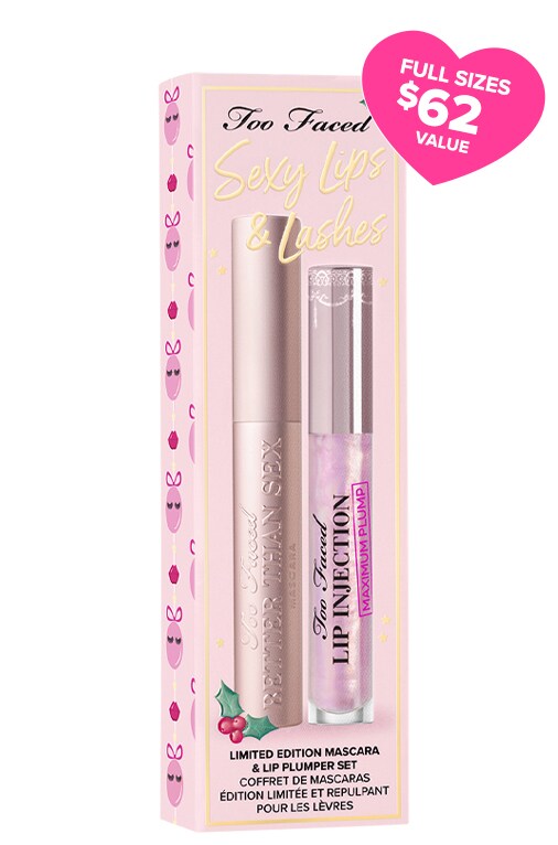 Sexy Lips & Lashes Mascara and Lip Plumper Set