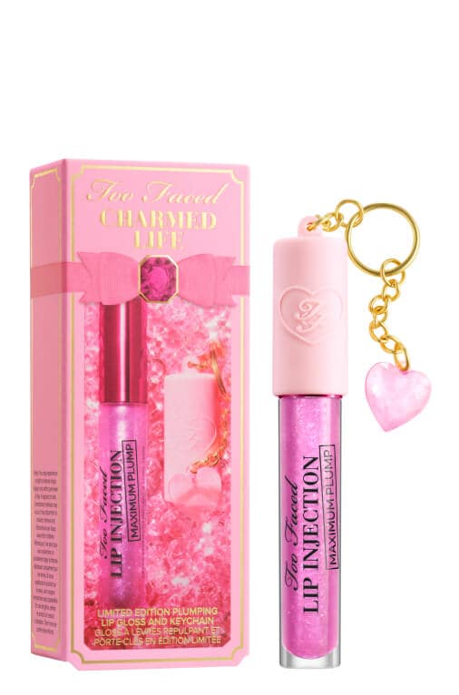 Charmed Life Set: Maximum Plump Lip Gloss & Key Chain