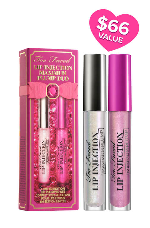Lip Injection Maximum Plump Lip Gloss Duo