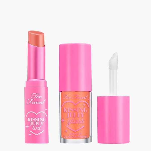 Tickled Peach Lip Tint & Gloss Set